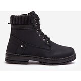 EVENTO Women's Leather Trapper Boots Lined Black Katalis | Shoptok.si