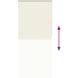 Rolo zavjesa za zamračivanje 104,4 x 230 cm Širina tkanine 100 cm prljavo bijela | shoptok.hr