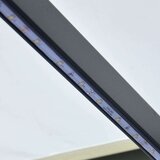 Ročno zložljiva tenda LED 600x300 cm krem | Shoptok.si