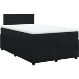 Maison Chic Box spring postelja - Vzmetna postelja z vzmetnico črna 120x200 cm žamet SL5517, (21886895) | Shoptok.si