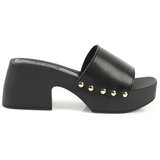 Capone Outfitters Mules - Black - Block cene