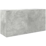 vidaXL Kupaonski zidni ormarić beton sivi 80x25x40cm konstruirano drvo | shoptok.hr