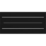 Ormarić za umivaonik crni 100 x 38,5 x 48 cm konstruirano drvo | shoptok.hr