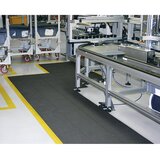 COBA Navozni rob, rumen, iz nitrilne gume, dolžina 900 mm, s povezovalnimi elementi | Shoptok.si
