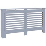  Pokrov za radijator antracit 152 x 19 x 81,5 cm MDF | shoptok.hr