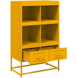  Visoka komoda boja senfa 68x39x111,5 cm od čelika | Eponuda.ba