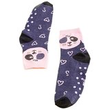 TRENDI Non-slip Girls Socks Blue Pandas | shoptok.hr