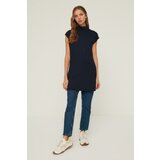 Trendyol Navy Blue-Stone 2-Piece High Neck Sleeveless Underwear Tunic | Eponuda.ba