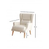 Atelier Del Sofa fotelja klam cream
