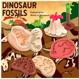  Set izrade fosila dinosaura od plastelina 5 boja | shoptok.hr