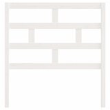  Uzglavlje za krevet bijelo 81 x 4 x 100 cm od masivne borovine | shoptok.hr