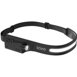 Savio USB polnilna naglavna COB LED svetilka 1200 mAh 5W + 3W Cene