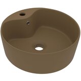 Maison Chic Razkošen Umivalnik - Kopalna umivalnik - Lavabo mat krem 36x13 cm keramičen, (21684923) | Shoptok.si