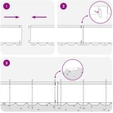  Ograda oko Travnjaka 10 kom. 102 x 15 x 4 cm Čelik Antracit - Antracit 10 15 cm | shoptok.hr