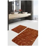 Mila Home Rjave žametne kopalniške preproge v kompletu 2 ks 60x100 cm – | Shoptok.si