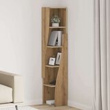  Kotna omarica Bela 27,5x27x140cm Konstruiran les, (5000113254) | Shoptok.si