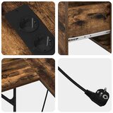  Stol Dimljeni hrast 182 x 101 x 87,5 cm Konstruirano drvo | shoptok.hr