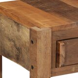  Konzolna stolica s ladicama s pohranom Smeđa 107 x 33 x 76 cm | shoptok.hr