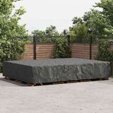 vidaXL Prevleka za zunanje pohištvo Črna 400 x 300 x 70 cm 420D | Shoptok.si