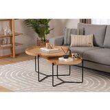 Hanah home Mandy - Natural Natural Nesting Table (2 Pieces) | ePonuda.com