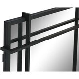  Zidno ogledalo Home ESPRIT Crna moderan 65 x 6 x 95 cm | shoptok.hr