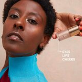 3INA The No-Rules Cream večnamensko ličilo za oči, ustnice in obraz odtenek Highlighter 512 - Soft, pearly gold 8 ml | Shoptok.si