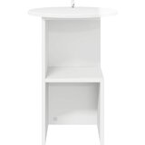  Bocni stol Bijela visokog sjaja Ø 39,5 x 55 cm | shoptok.hr