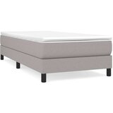  Za krevet s oprugama svjetlosivi 90x200 cm od tkanine | shoptok.hr