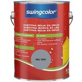 SWINGCOLOR Boja za zaštitu drveta (Siva, Svilenkasti sjaj, 2,5 l) | shoptok.hr
