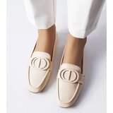 Gemre Beige loafers with buckle Poissonnier | Shoptok.si