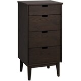 Rowico Komoda od punog hrasta u tamnoj prirodnoj boji 45x92x38 cm Garrison – Cijene
