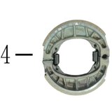  zadnje kočione pakne za doboš 4069-30-00000 za skuter motovene roma S9C | Eponuda.com