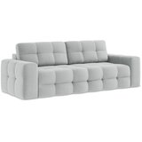 Makamii Svijetlo siva sklopiva sofa od bouclé tkanine 255 cm Milu – | shoptok.hr