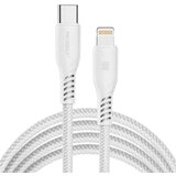 Mossily USB kabl JT212, Type-C to Lightning, 30W PD, 1m, Beli Cene