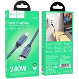 Hoco kabal type c na type c U134 QC3.0 5A 240W 1.8m teget | ePonuda.com
