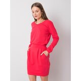 RUE PARIS Dress-RV-SK-6037.18X-Coral | Shoptok.si