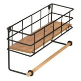Hanah home gwen oakblack wall shelf | ePonuda.com