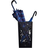  Stojalo za dežnike LEAH 25x15x50cm črno | Shoptok.si