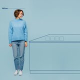 Kela SET PODMETAČA ZA ČAŠU KIMARA, 10x10x0,2cm PU-KOŽA SIVA 4/1 | shoptok.hr