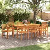  Vrtne stolice 8 kom 59x55x85 cm od masivnog bagremovog drva | shoptok.hr