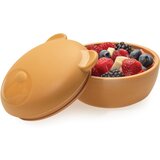 Melii Silicone Bowl with Lid kutija za užinu Bear 350 ml | shoptok.hr