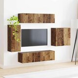  Namestitev na steno 6 pcs Star les - - Rjava - 67.65 - 78,5 x 30 x 29,5 cm - 2025--Uvoz_2 | Shoptok.si
