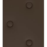  Zidna uzglavlja 12 pcs Smeđa 90 x 30 cm Lažna koža | Eponuda.com
