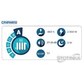 C.F. Toplotna črpalka za ogrevanje bazena COMFORT Inverter R290 10 kW (za bazene od 25-40 m3 vode, plin R290) - Slike