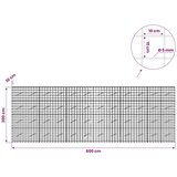  Gabion s žicom debljine 5 mm i mrežom 10x10 cm 600x10x200 cm - 10 cm 200 cm 600 cm | shoptok.hr
