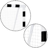  Nogometni gol 300 x 160 x 90 cm ns-460 crno-bijeli | shoptok.hr