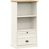  Regal za knjige VIGO bijeli 60x35x114,5 cm od masivne borovine | Eponuda.com