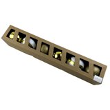  NOVOGODISNJI UKRAS KUGLA 8CM ZLATNA 6PCS JC23SP-532 42/71607 Cene
