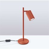 Stolna Namizna svetilka KARBON rdeča okra, (21626782) | Shoptok.si