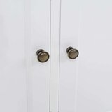 vidaXL Komoda s 3 vrata od MDF-a i borovine 105 x 35 x 77,5 cm | shoptok.hr
